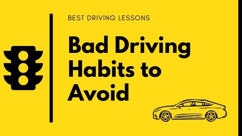 Bad Driving Habits to Avoid